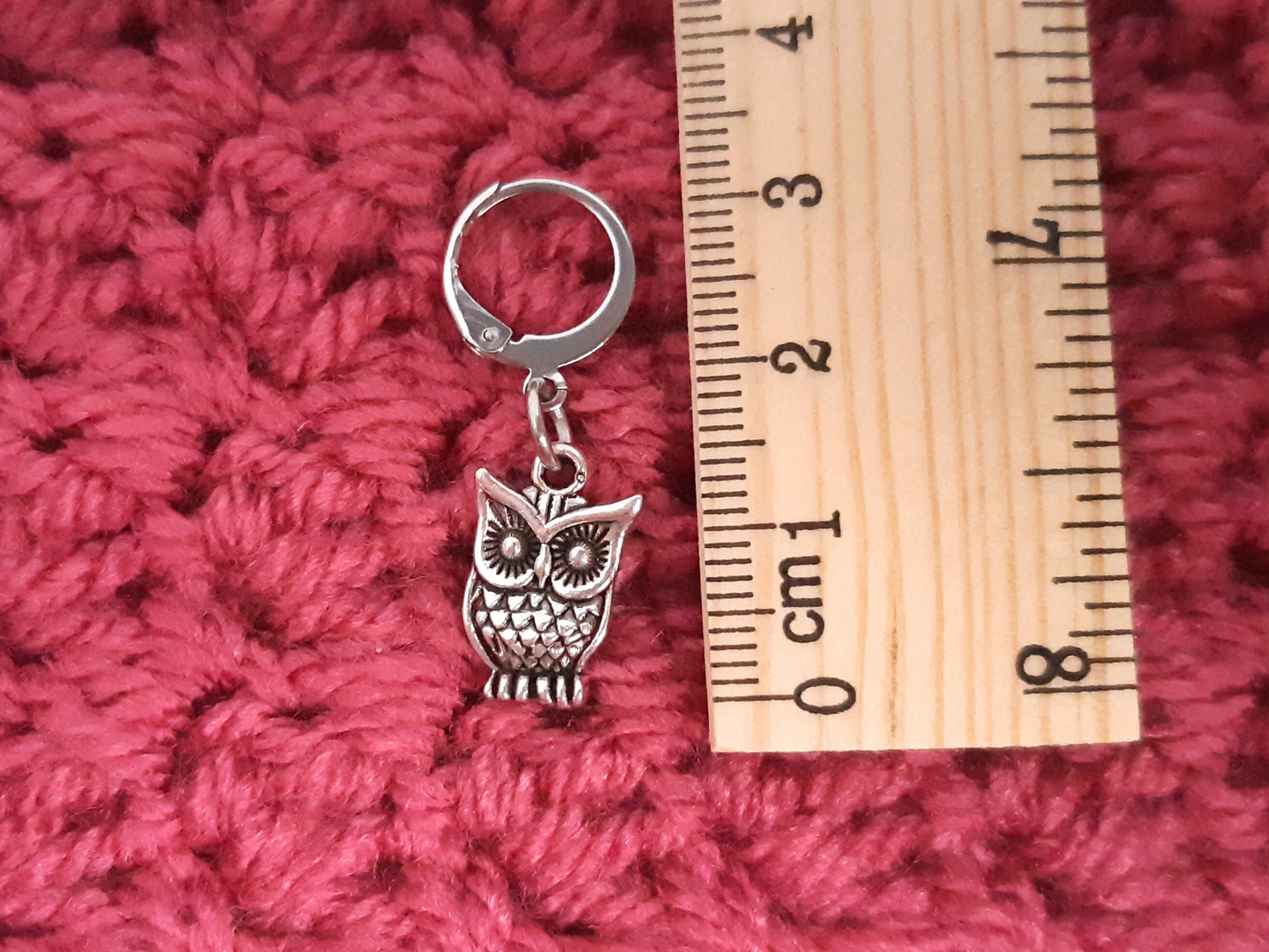 Woodland Owl Stitch Marker