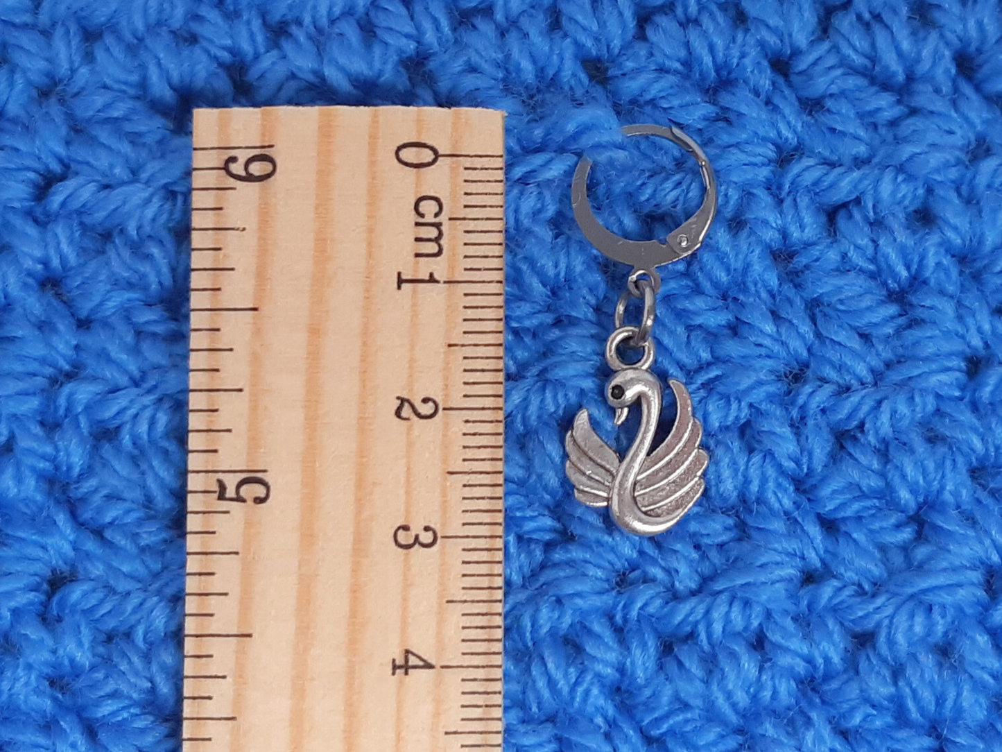 Swan Stitch Marker