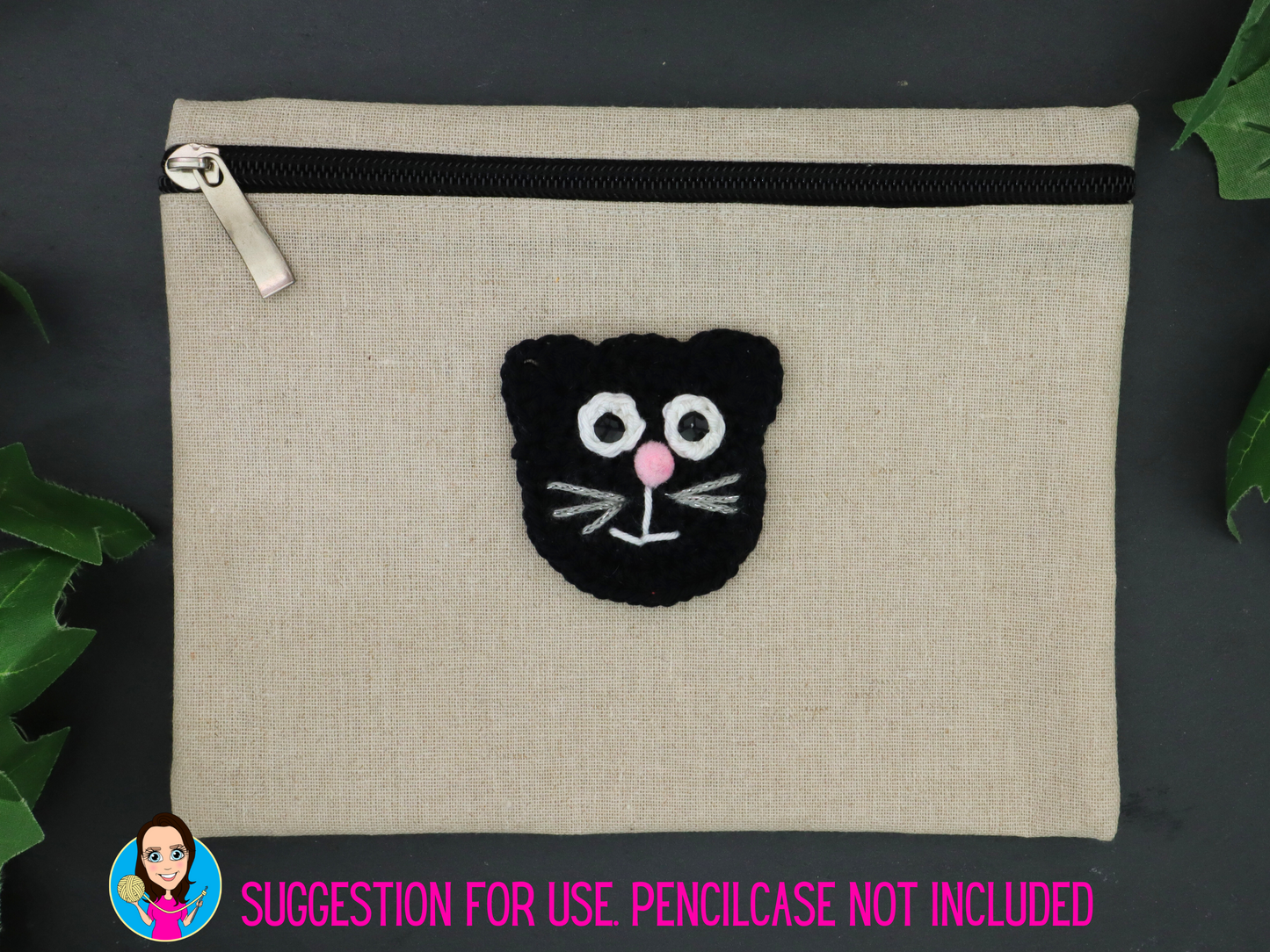 Black Cat Applique