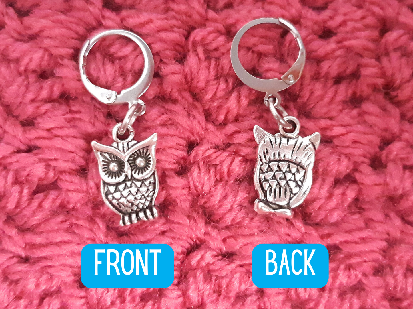 Woodland Owl Stitch Marker