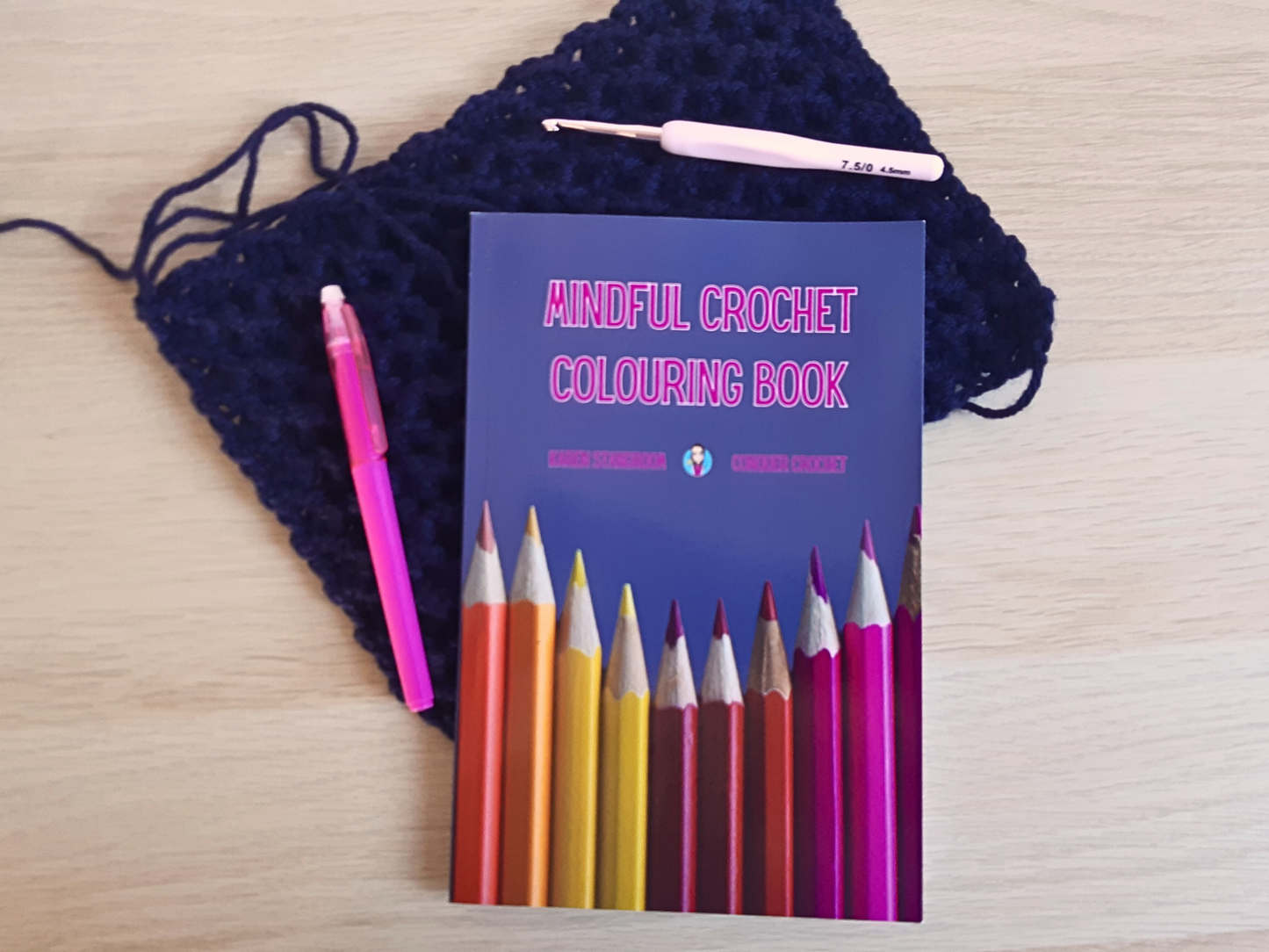 Mindful Crochet Colouring Book