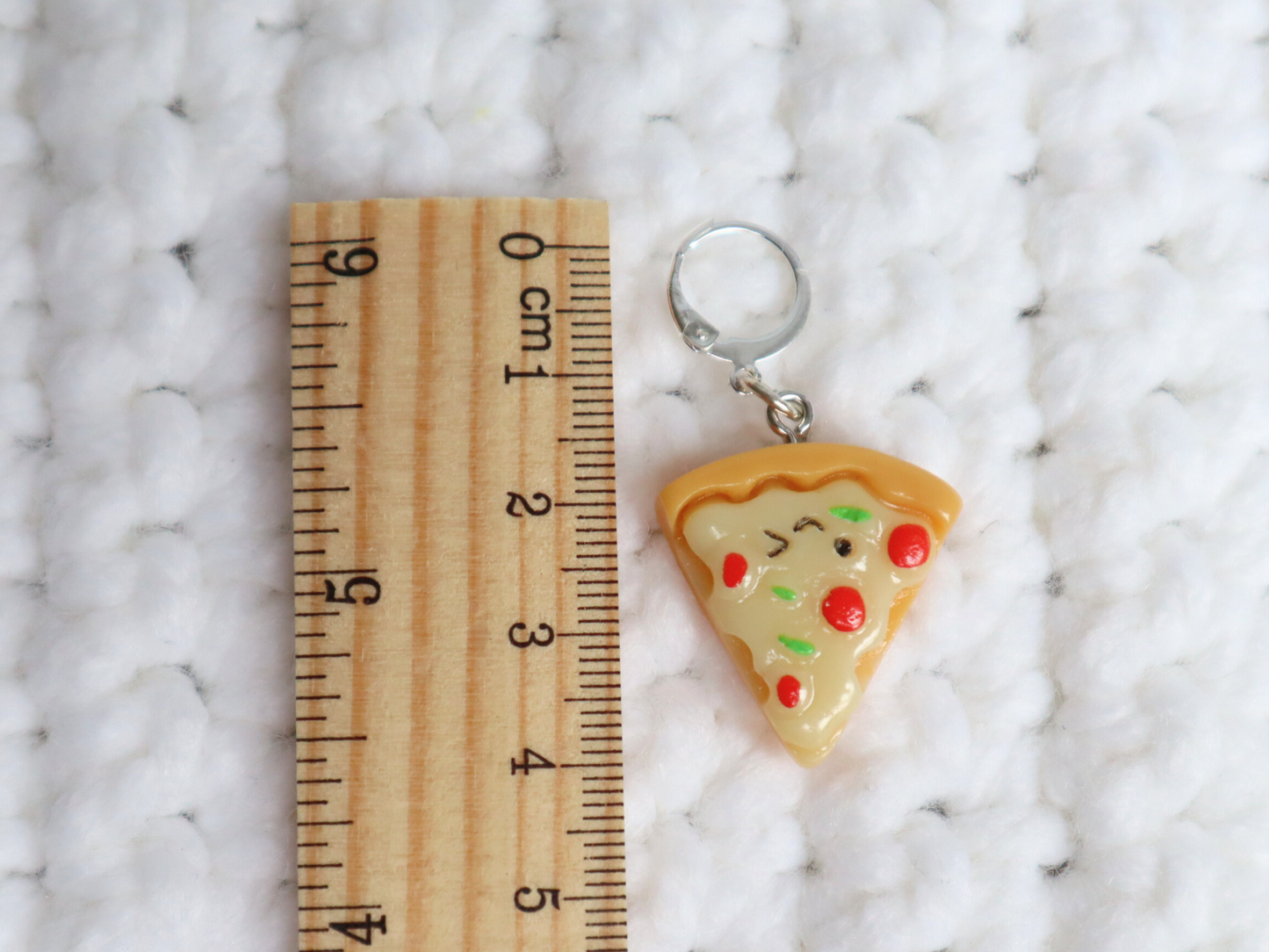 Pizza Kawaii Stitch Marker