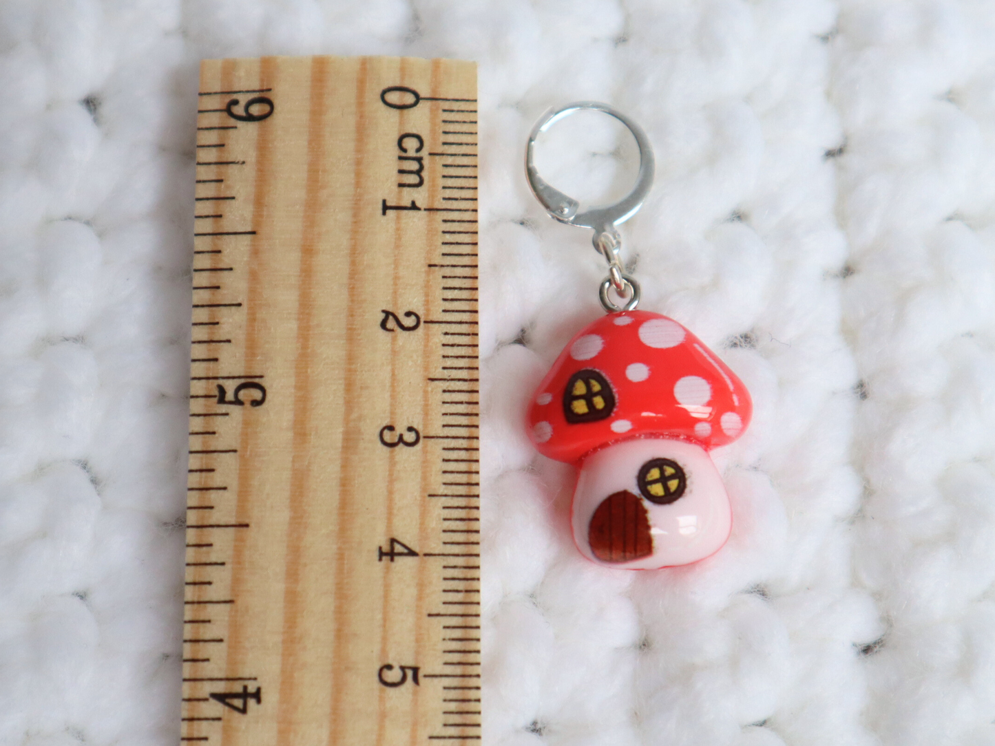 Toadstool Cottage Stitch Marker