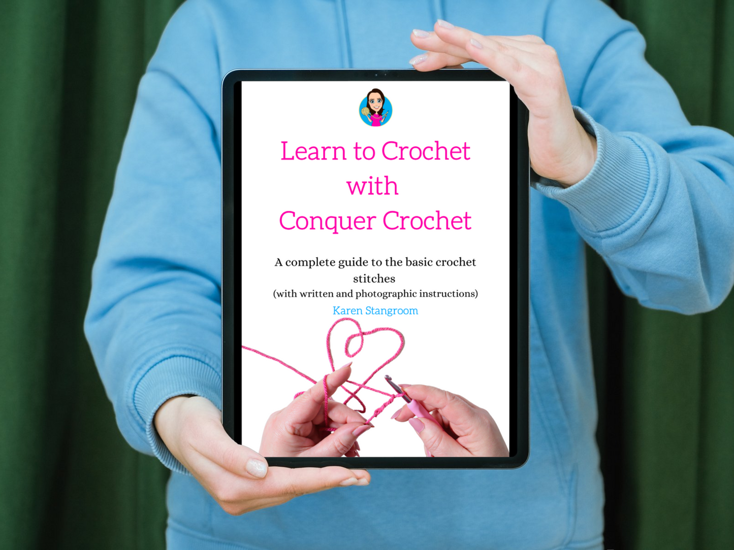 Learn to Crochet with Conquer Crochet (Digital Download PDF)