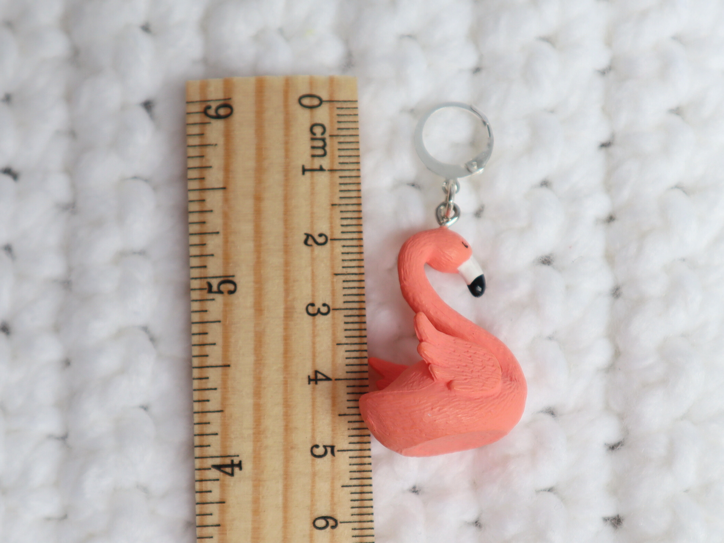 Flamingo Stitch Marker (Resin)