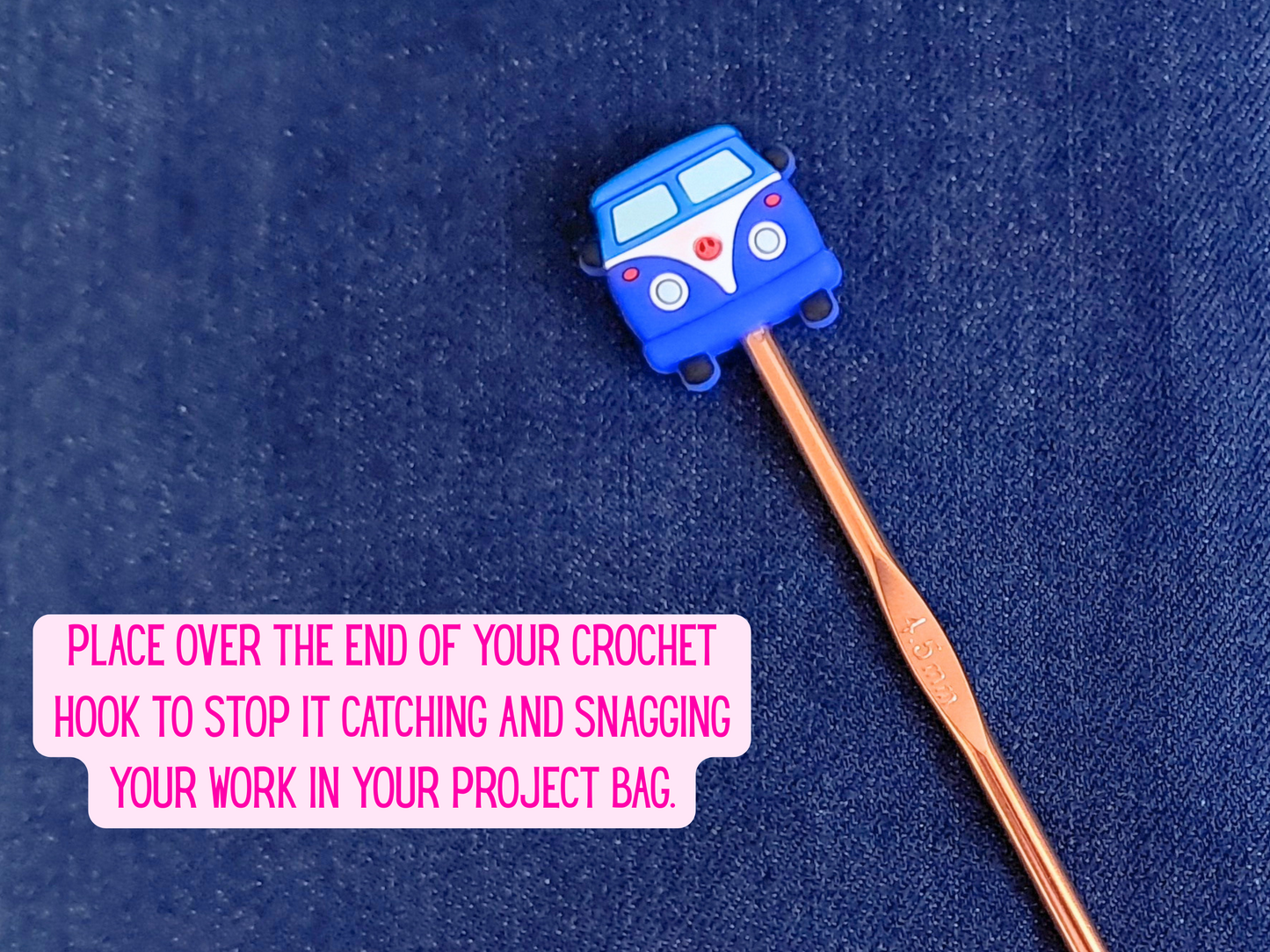 Campervan Quote Stitch Stopper Scissor Protector