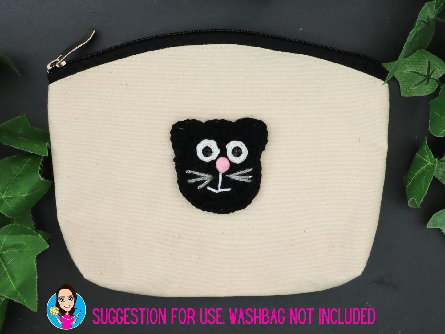 Black Cat Applique