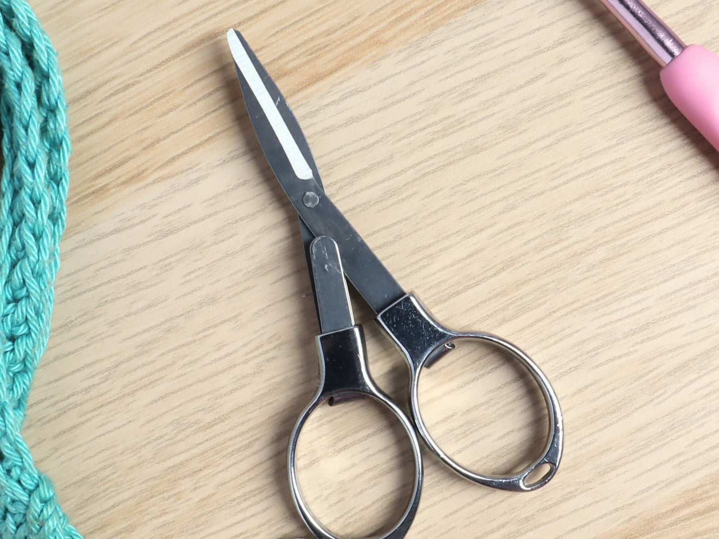 Silver Folding Embroidery Scissors