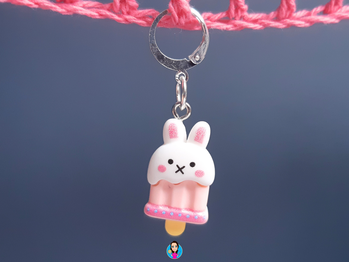 Bunny Lollipop Kawaii Stitch Marker