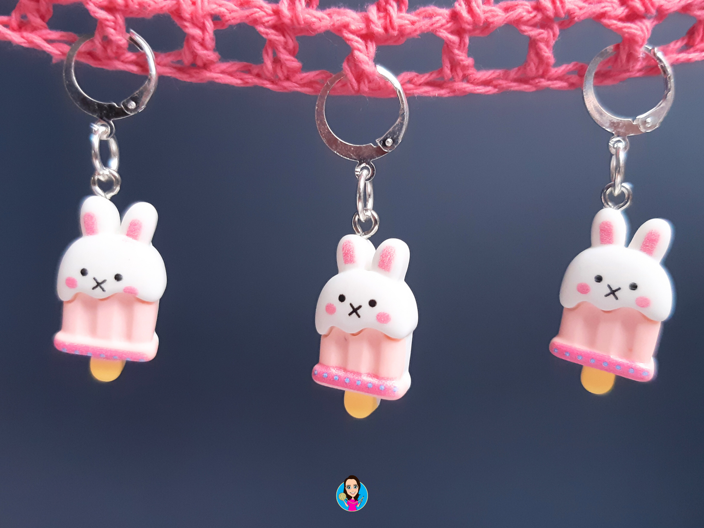 Bunny Lollipop Kawaii Stitch Marker