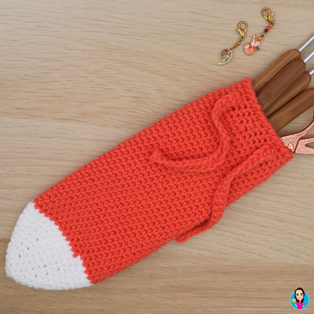 Fox Tail Pencil Case Crochet Pattern Pdf