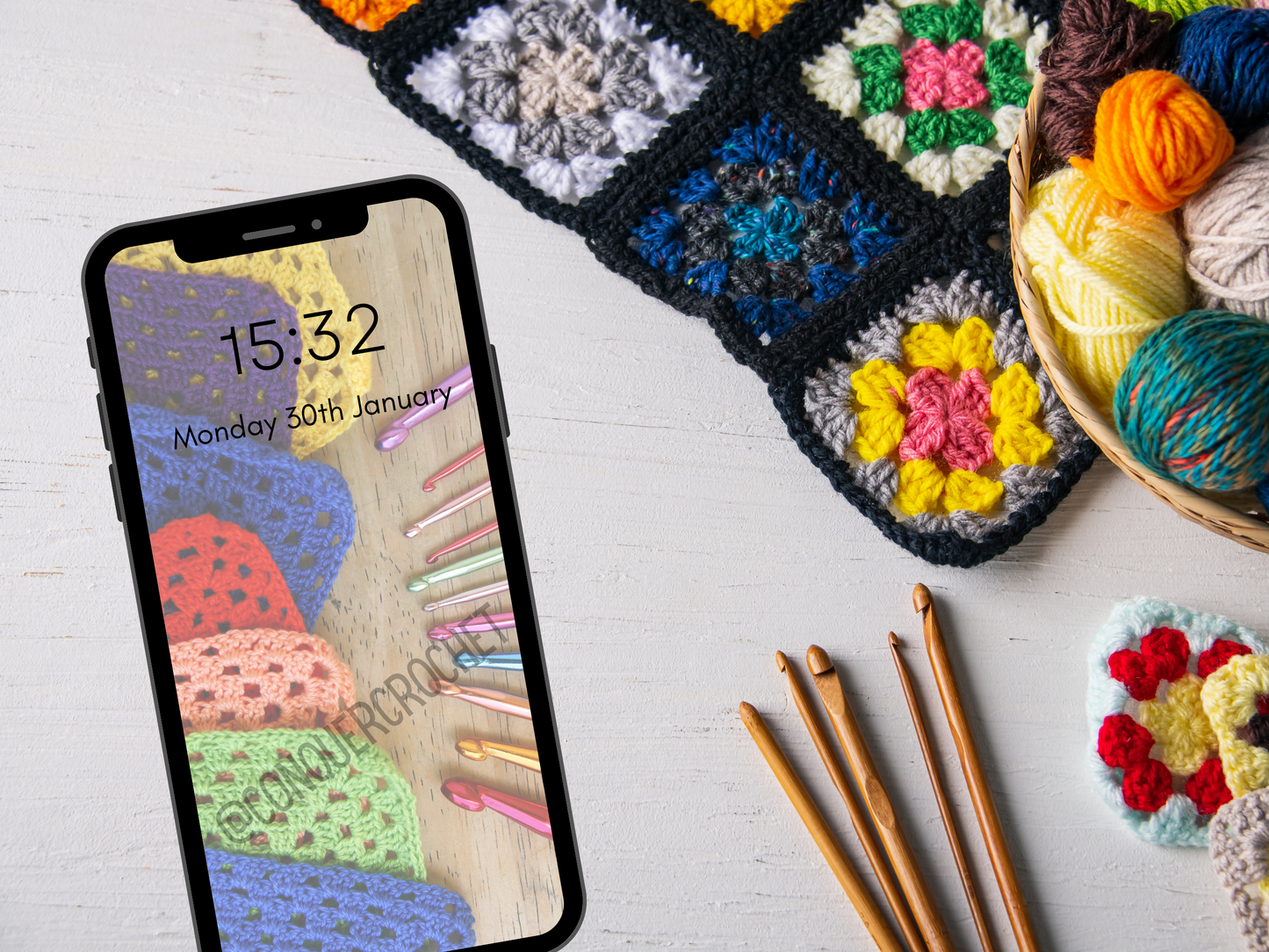 Granny Square Phone Wallpapers - 10 Wallpapers for your phone