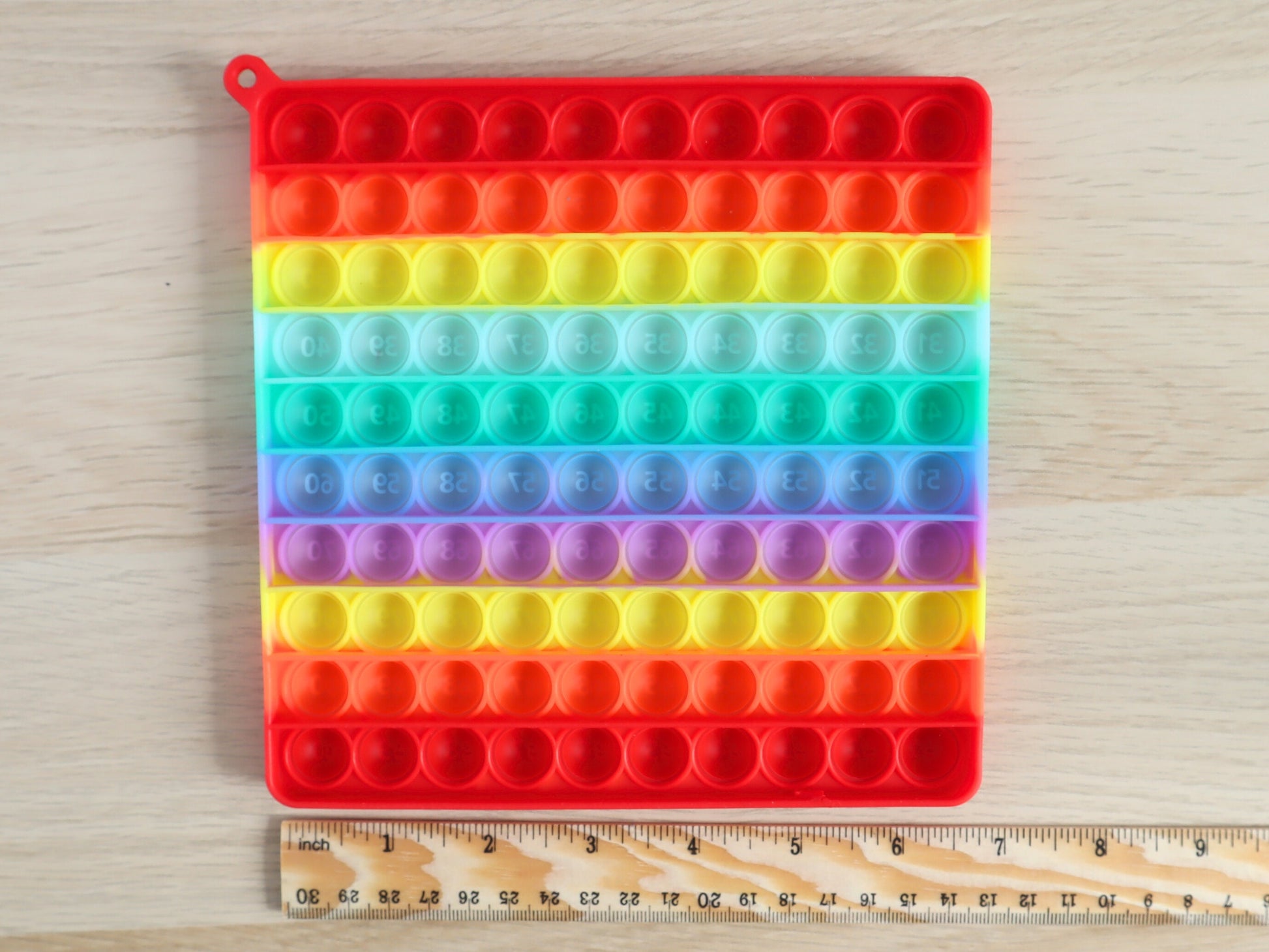 Rainbow popper row counter