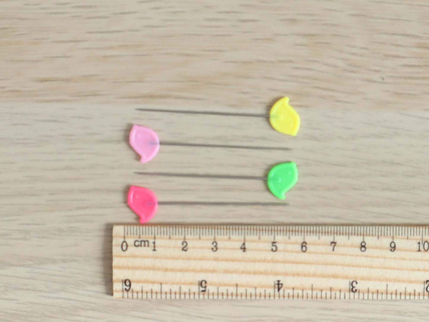 Pretty bird blocking pins