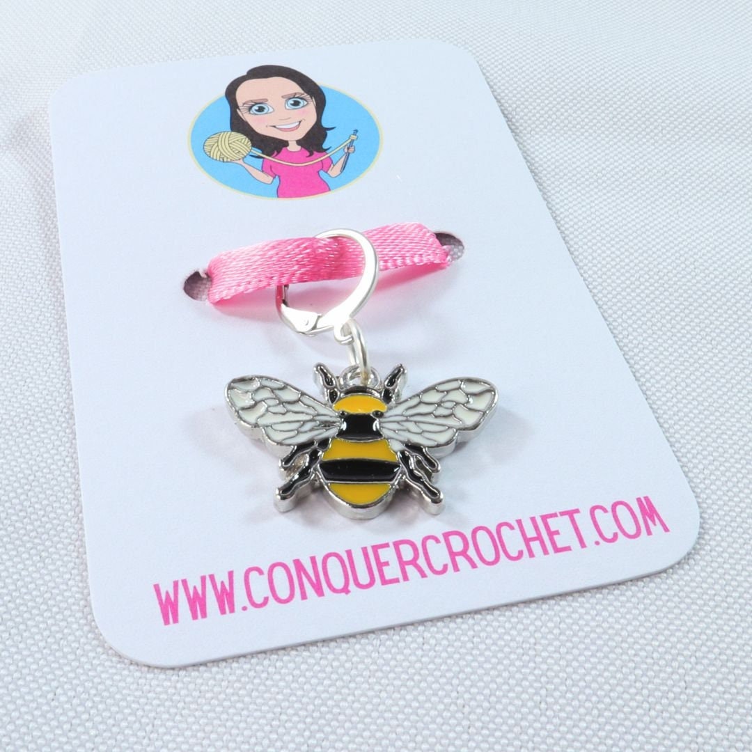 Bee Stitch Marker