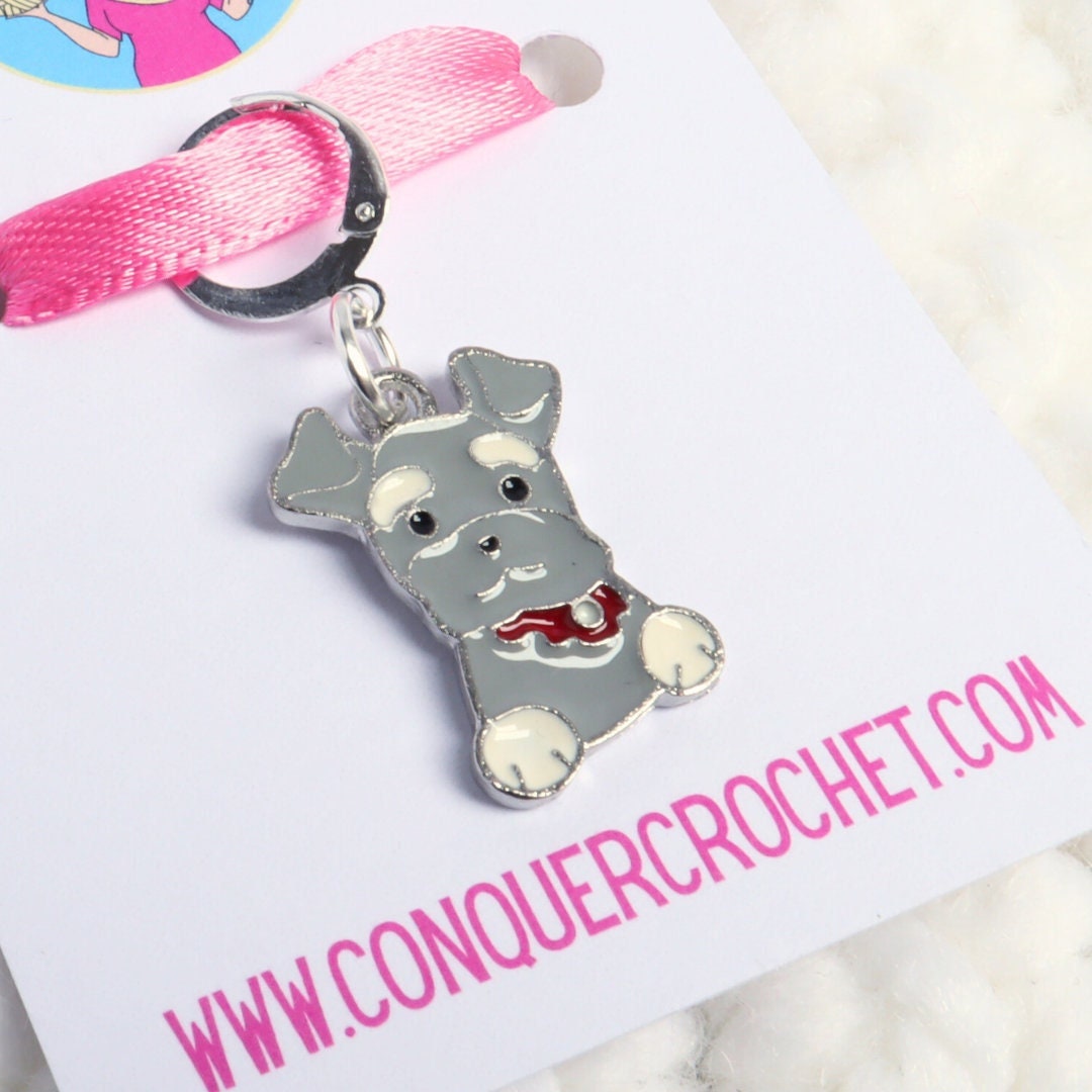 Terrier Dog Stitch Marker