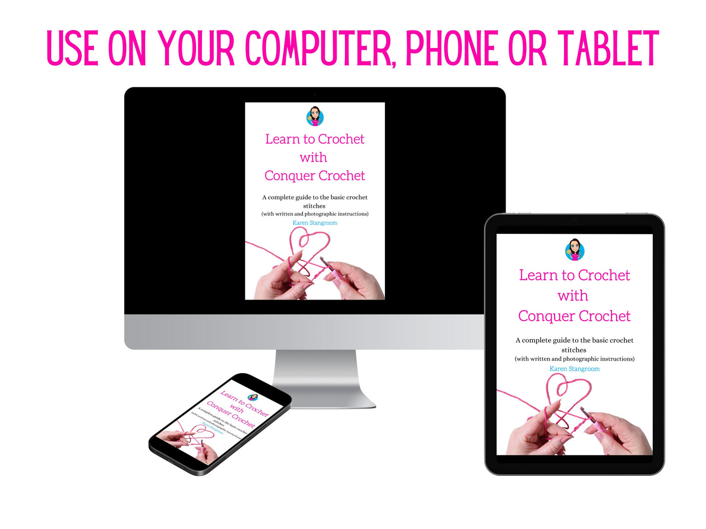 Learn To Crochet Digital Book