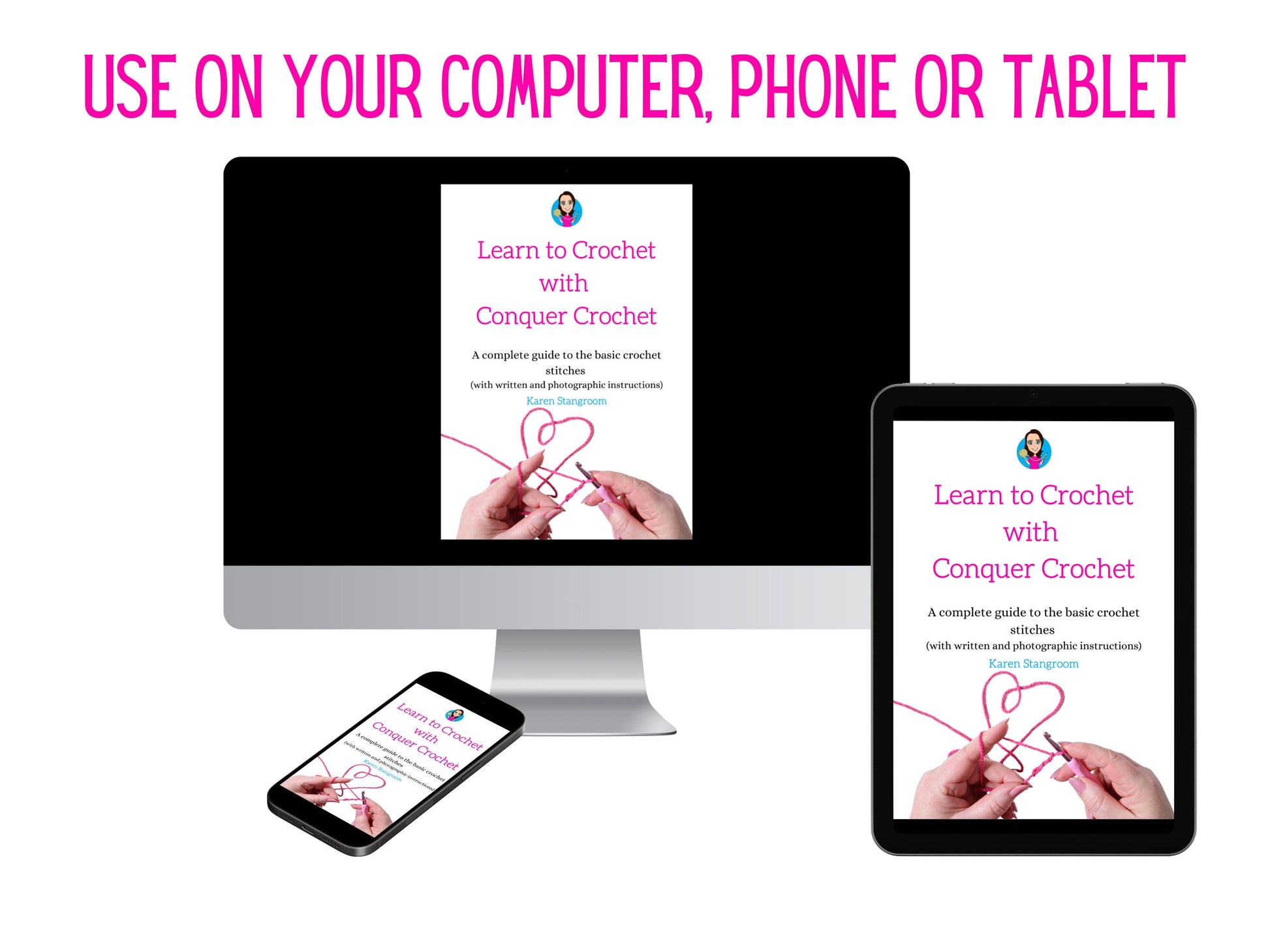 Learn To Crochet Digital Book