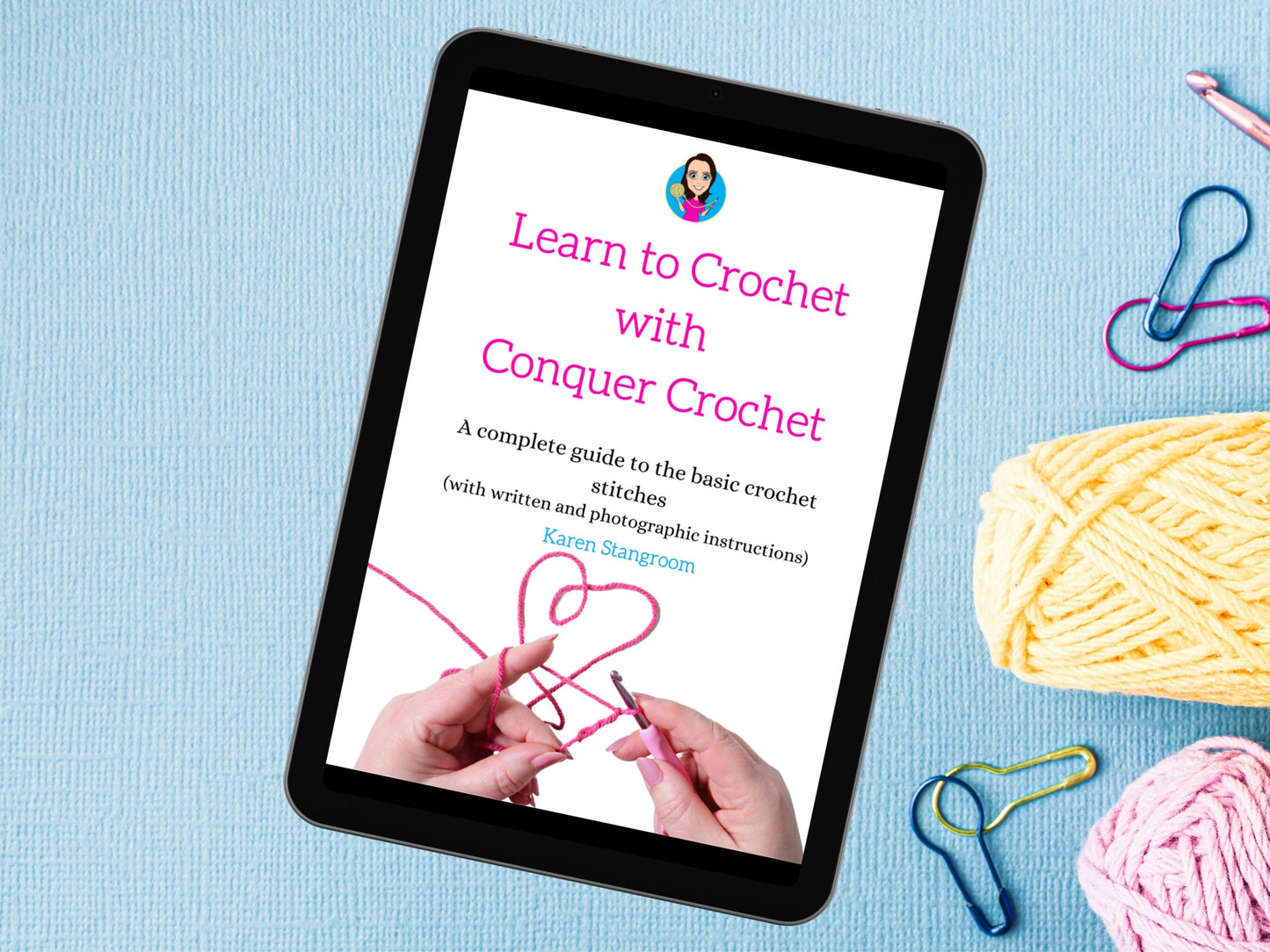 Learn To Crochet Digital Book