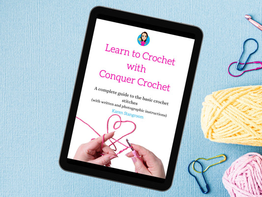Learn To Crochet Digital Book