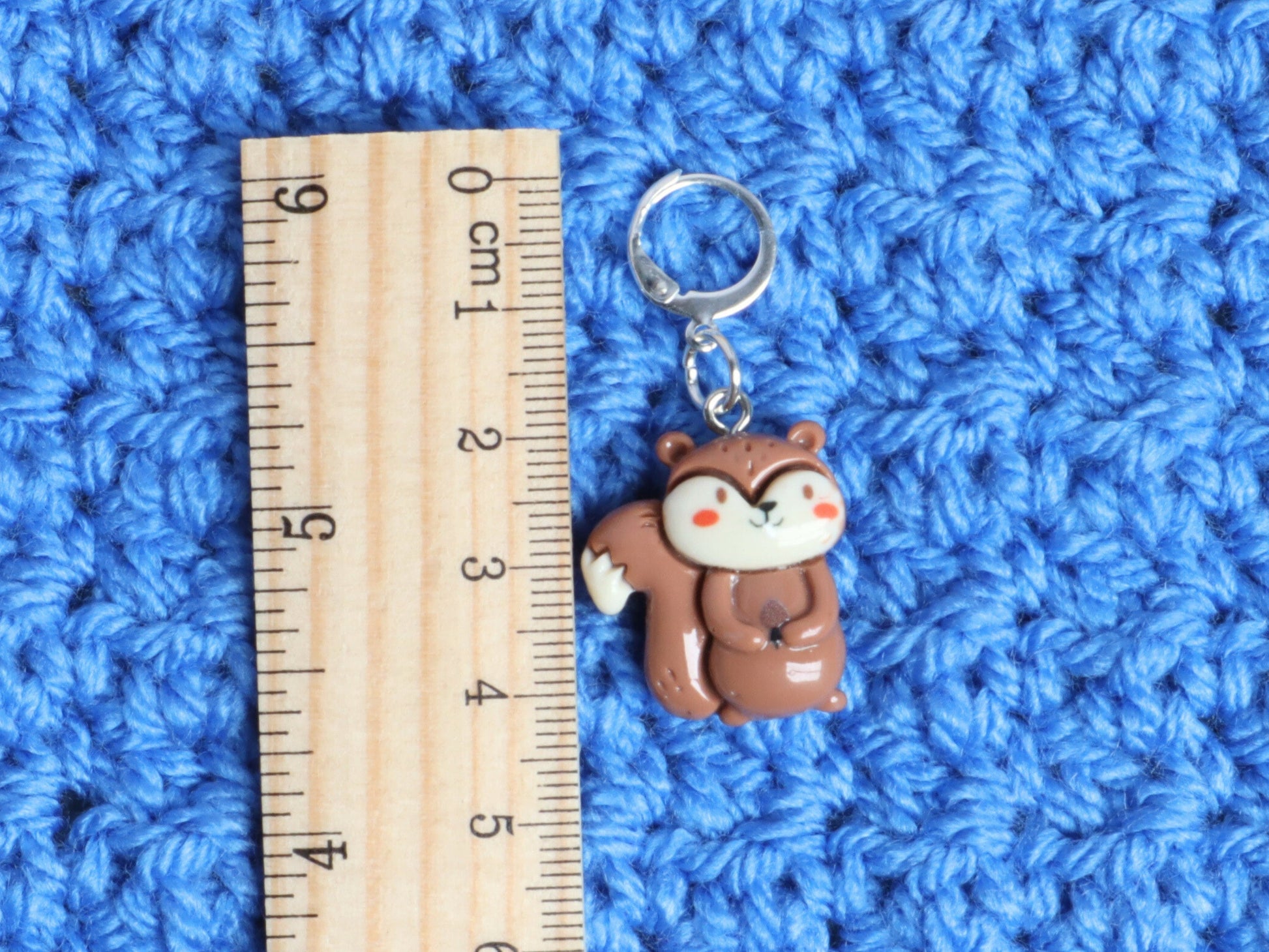 Cute Squirrel Kawaii Stitch Marker