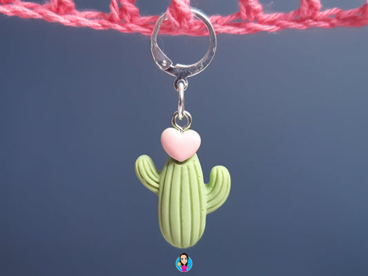 Cute Cactus Kawaii Stitch Marker