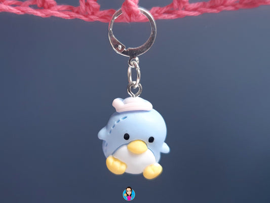 Cute Blue Penguin Kawaii Stitch Marker
