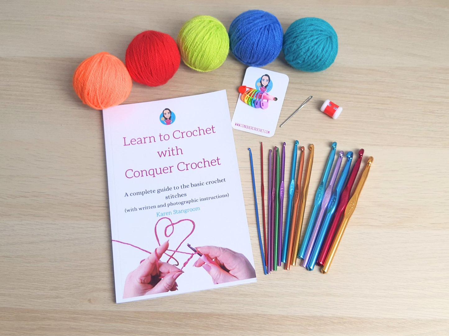 Learn To Crochet Kit