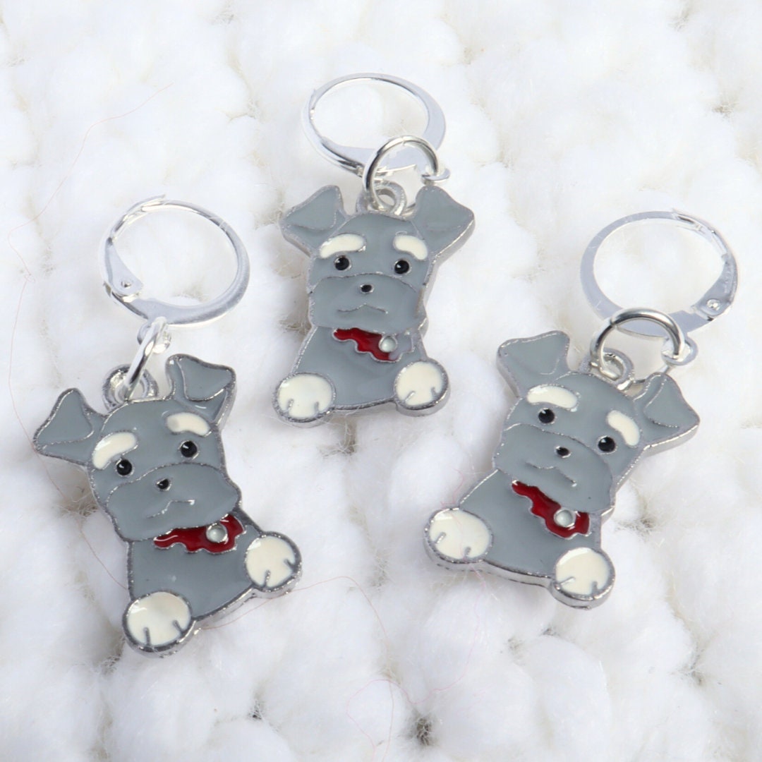 Terrier Dog Stitch Marker