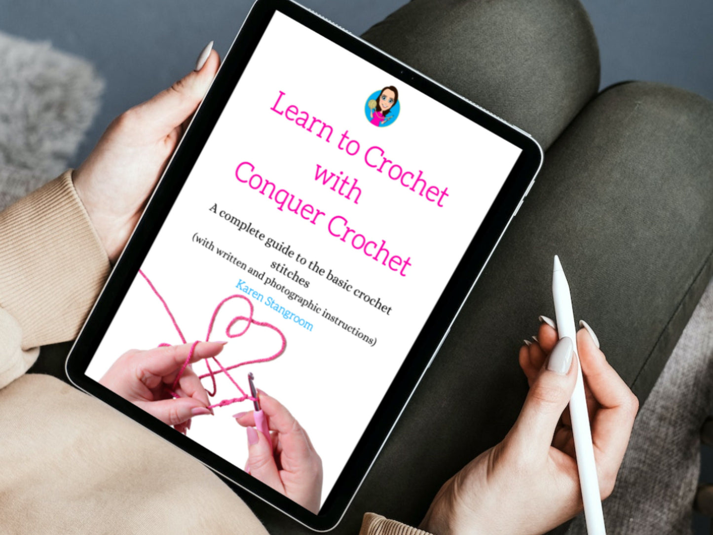 Learn To Crochet Digital Book