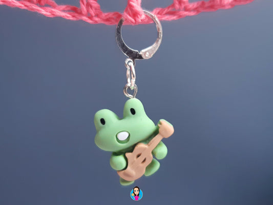 Cute Singing Frog Kawaii Stitch Marker