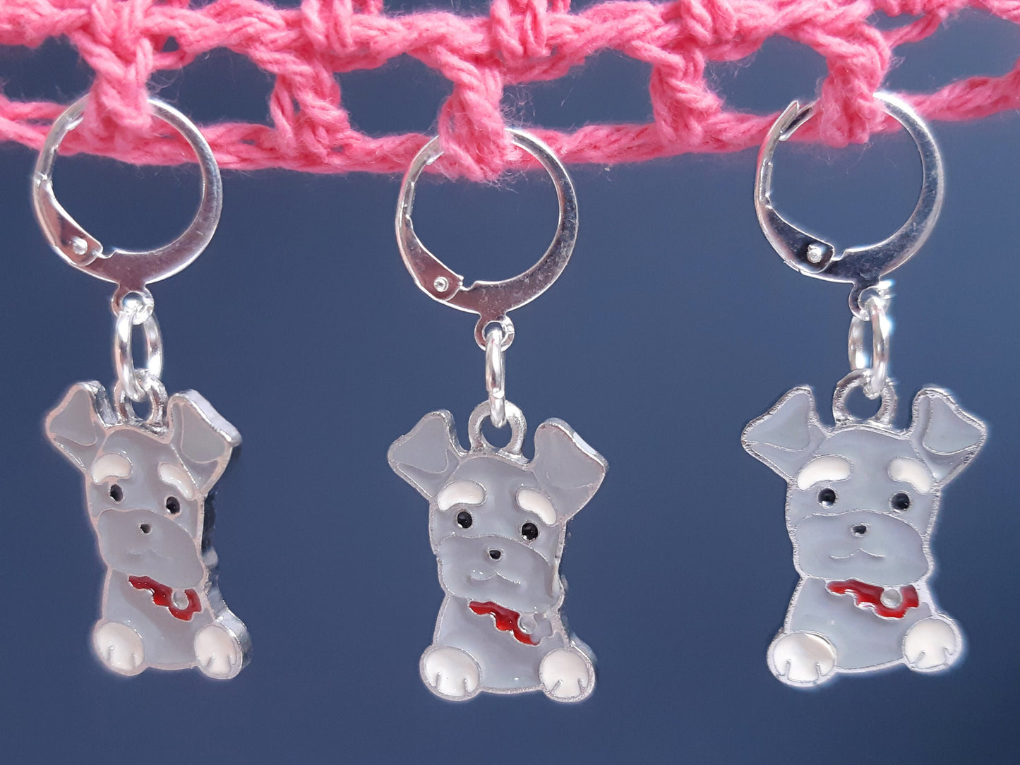 Terrier Dog Stitch Marker