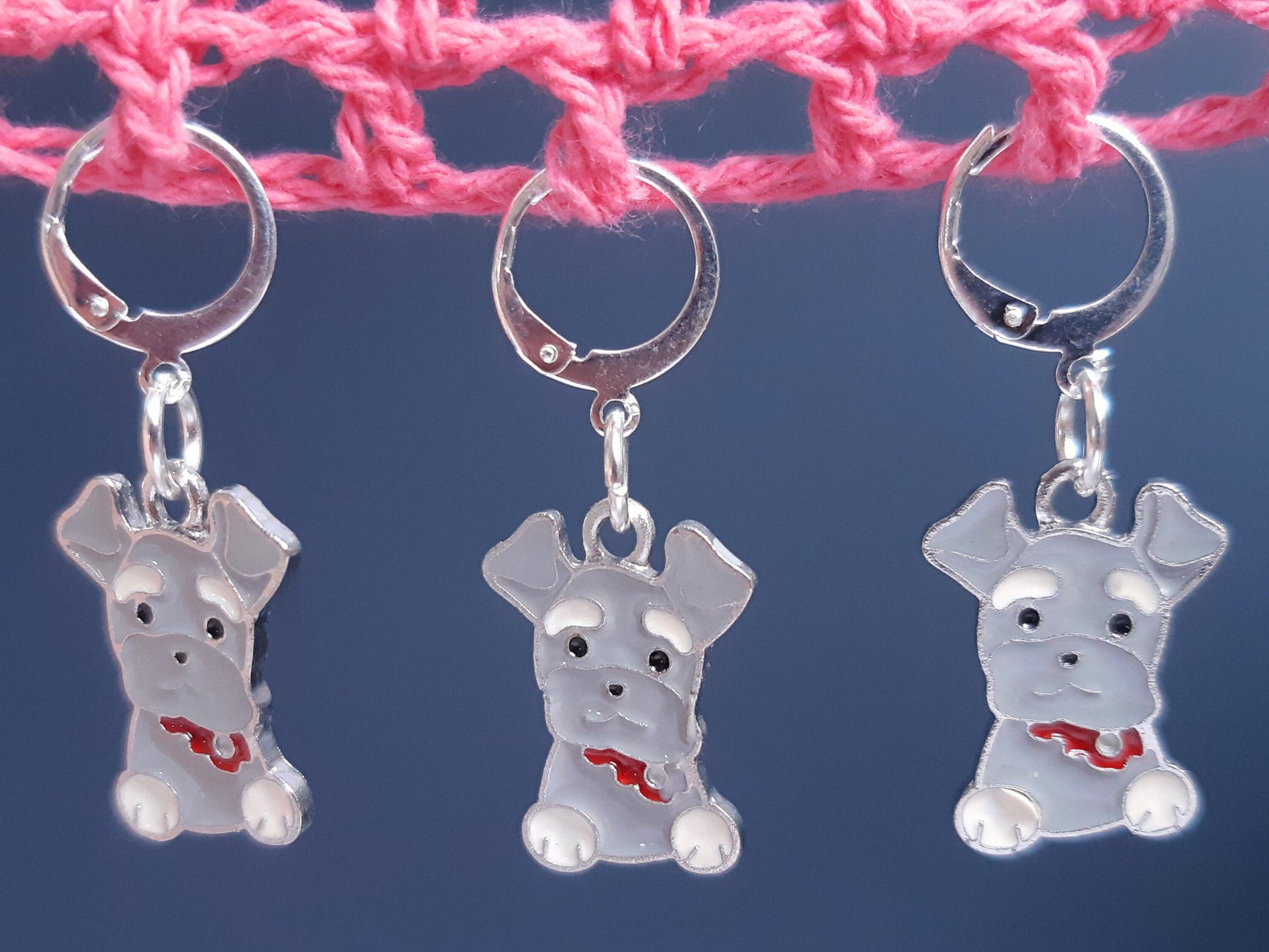 Terrier Dog Stitch Marker