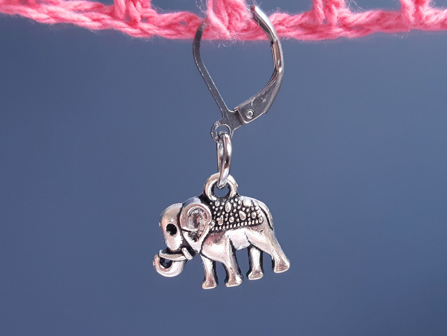 Elephant Stitch Marker
