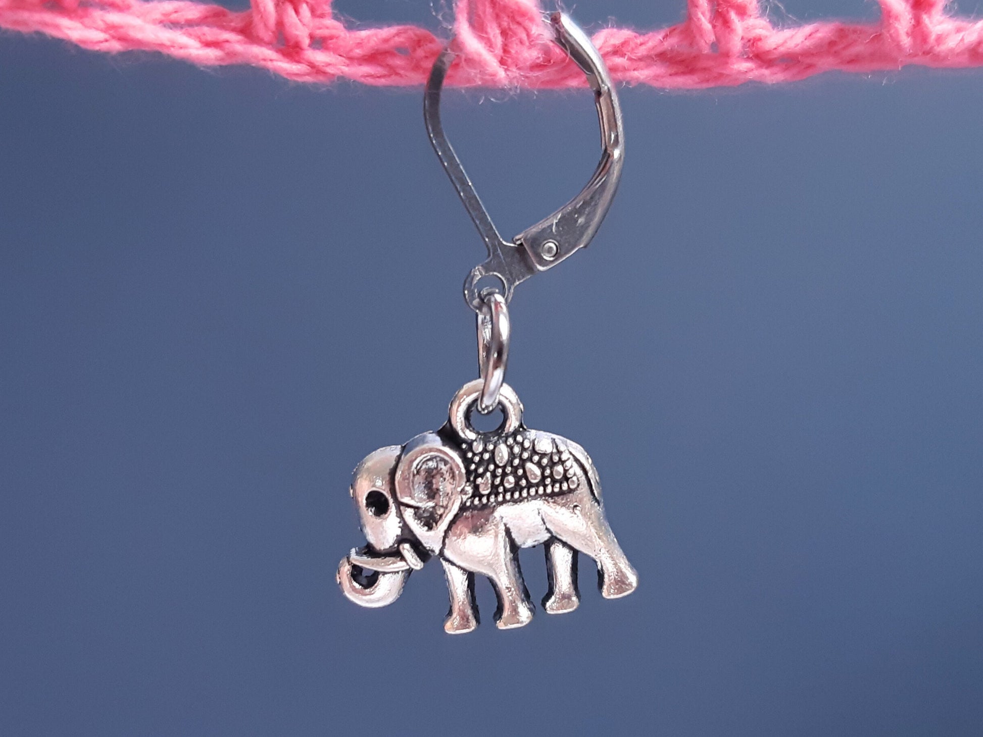 Elephant Stitch Marker