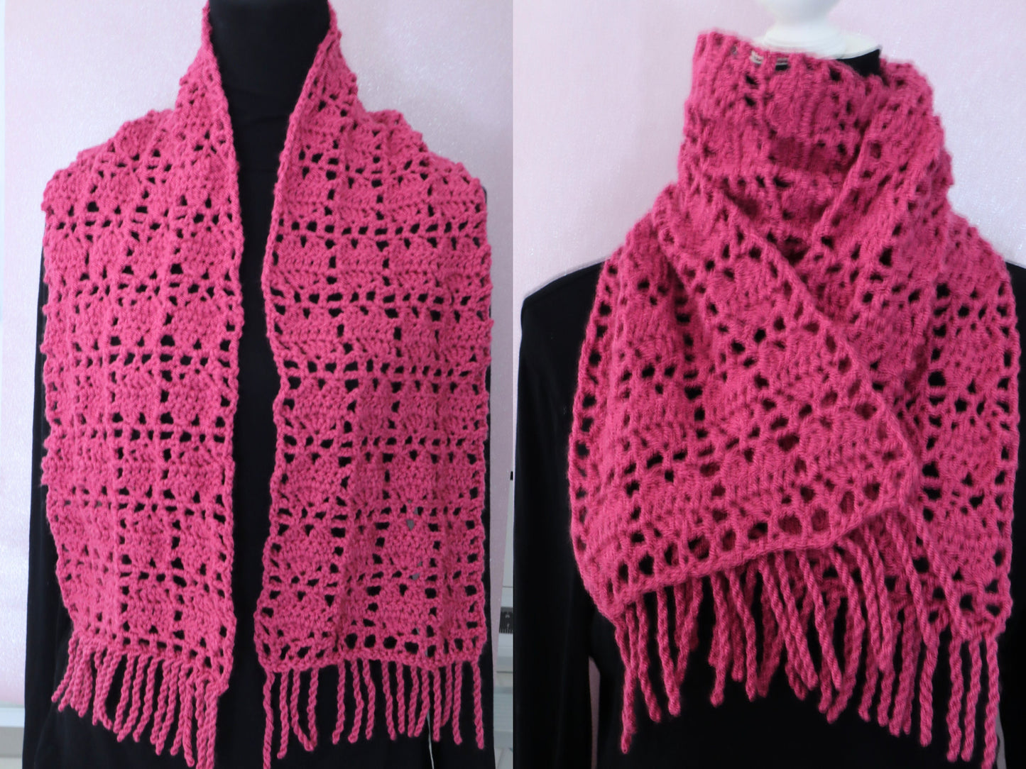 Heartfelt Scarf Crochet Pattern