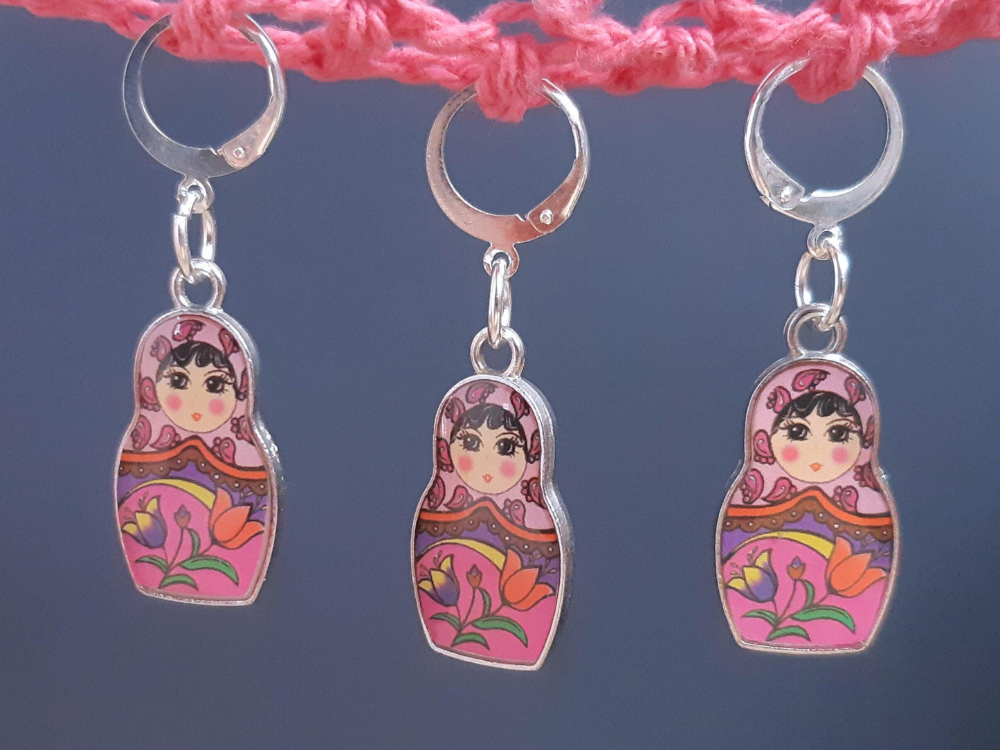Babooshka Charm Stitch Marker