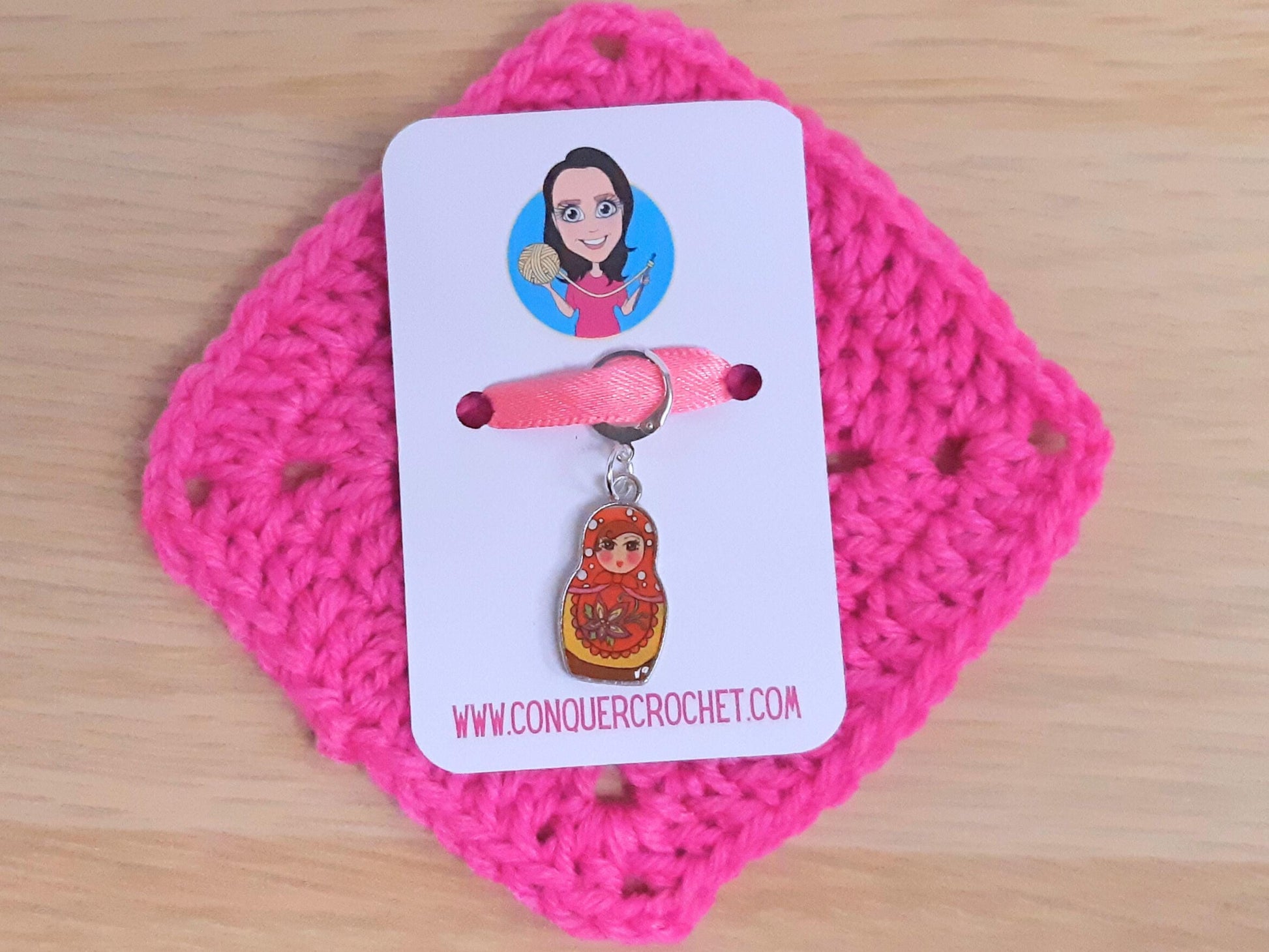 Babooshka Charm Stitch Marker