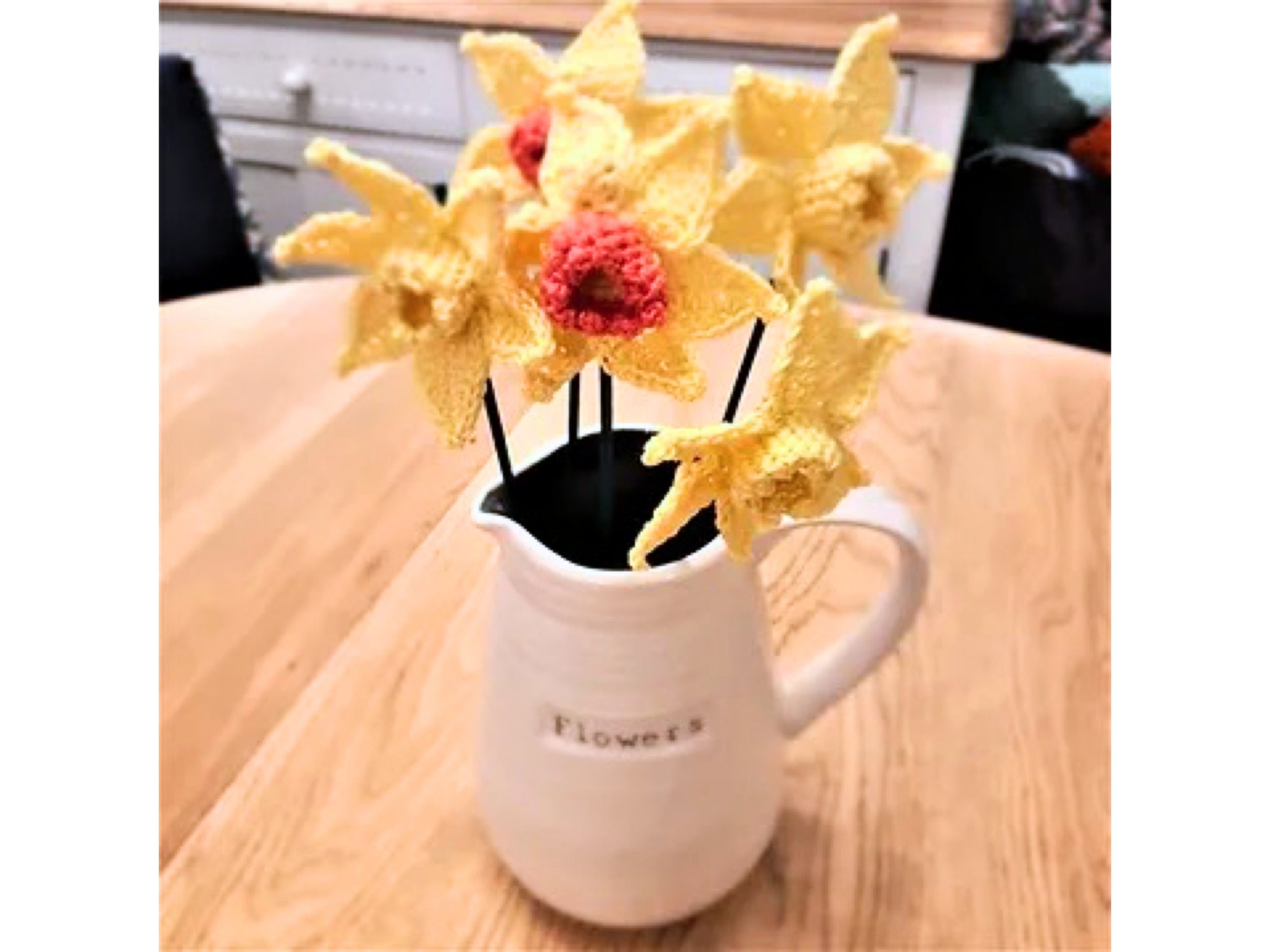 Daffodil Flower Crochet Pattern