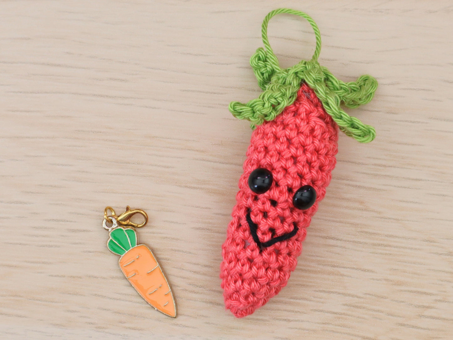 Carlos The Carrot Amigurumi Kawaii Crochet Pattern