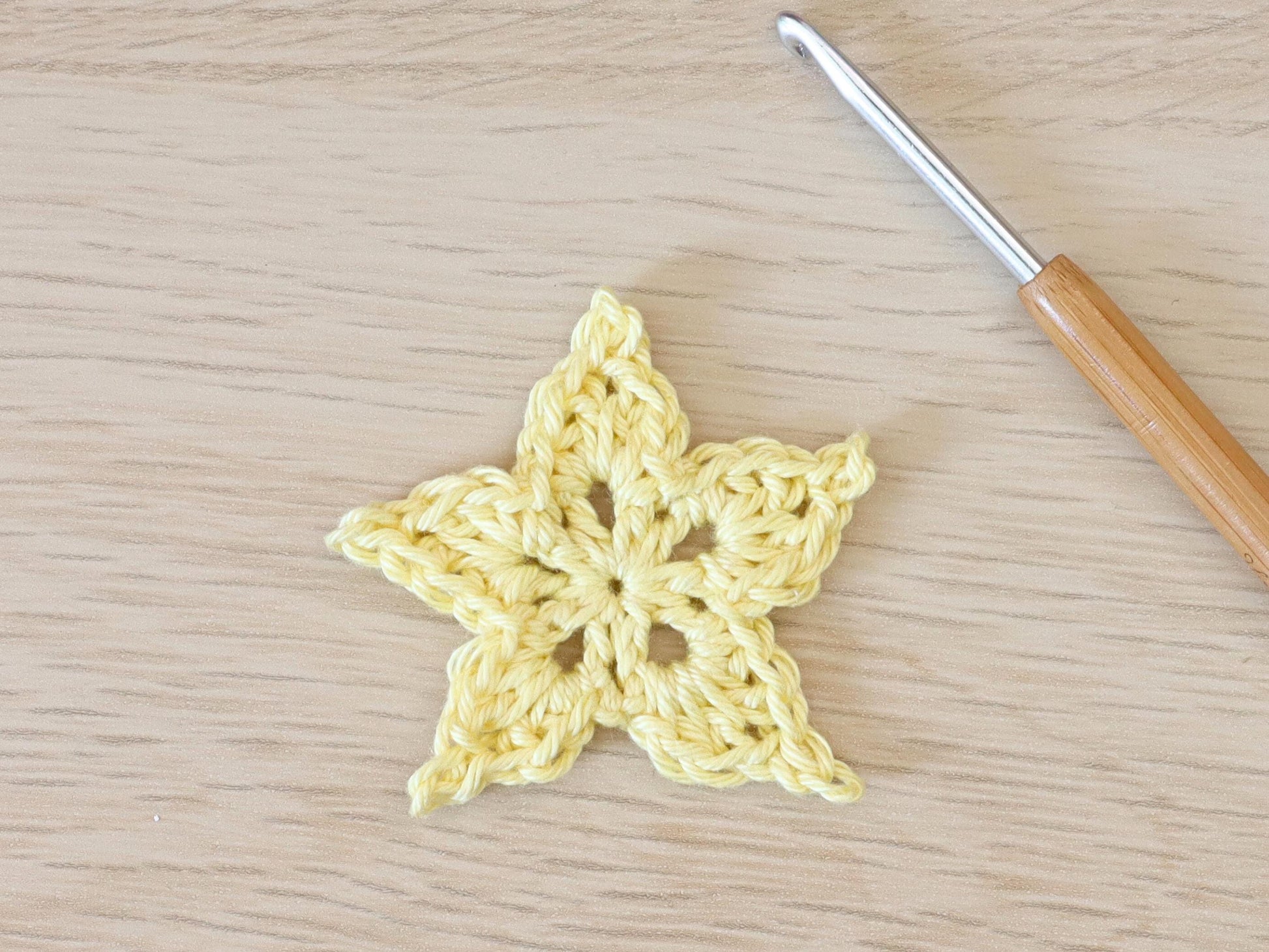 Star Applique Crochet Pattern