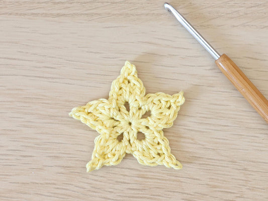 Star Applique Crochet Pattern