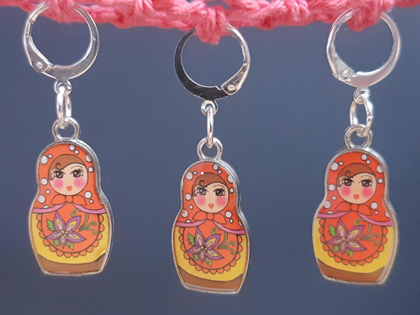 Babooshka Charm Stitch Marker