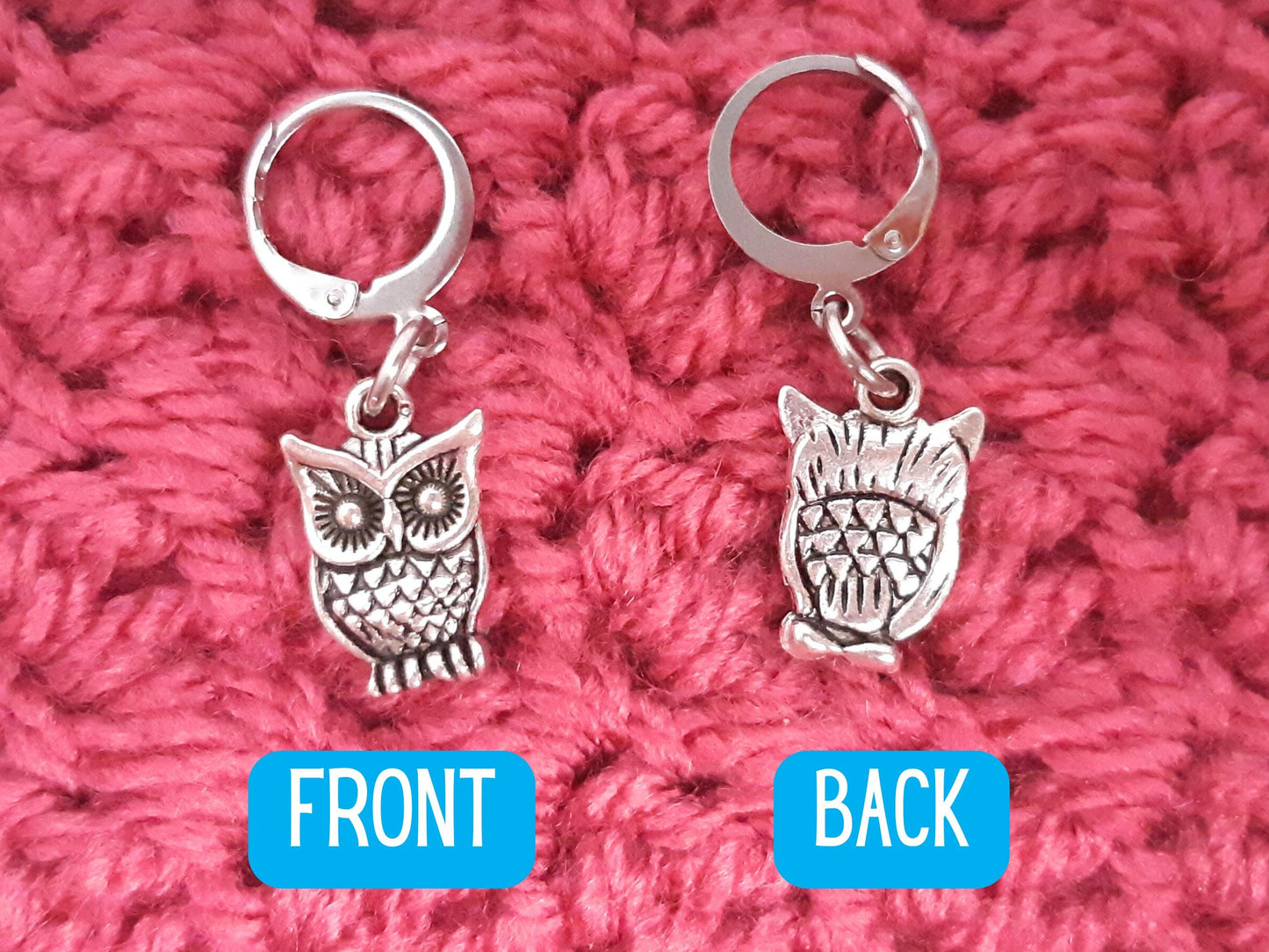Woodland Owl Stitch Marker
