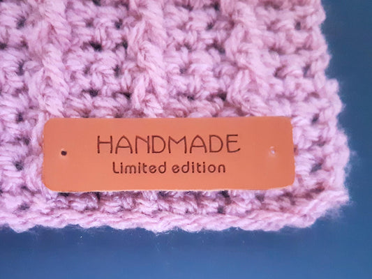 Faux Leather Sew on Labels