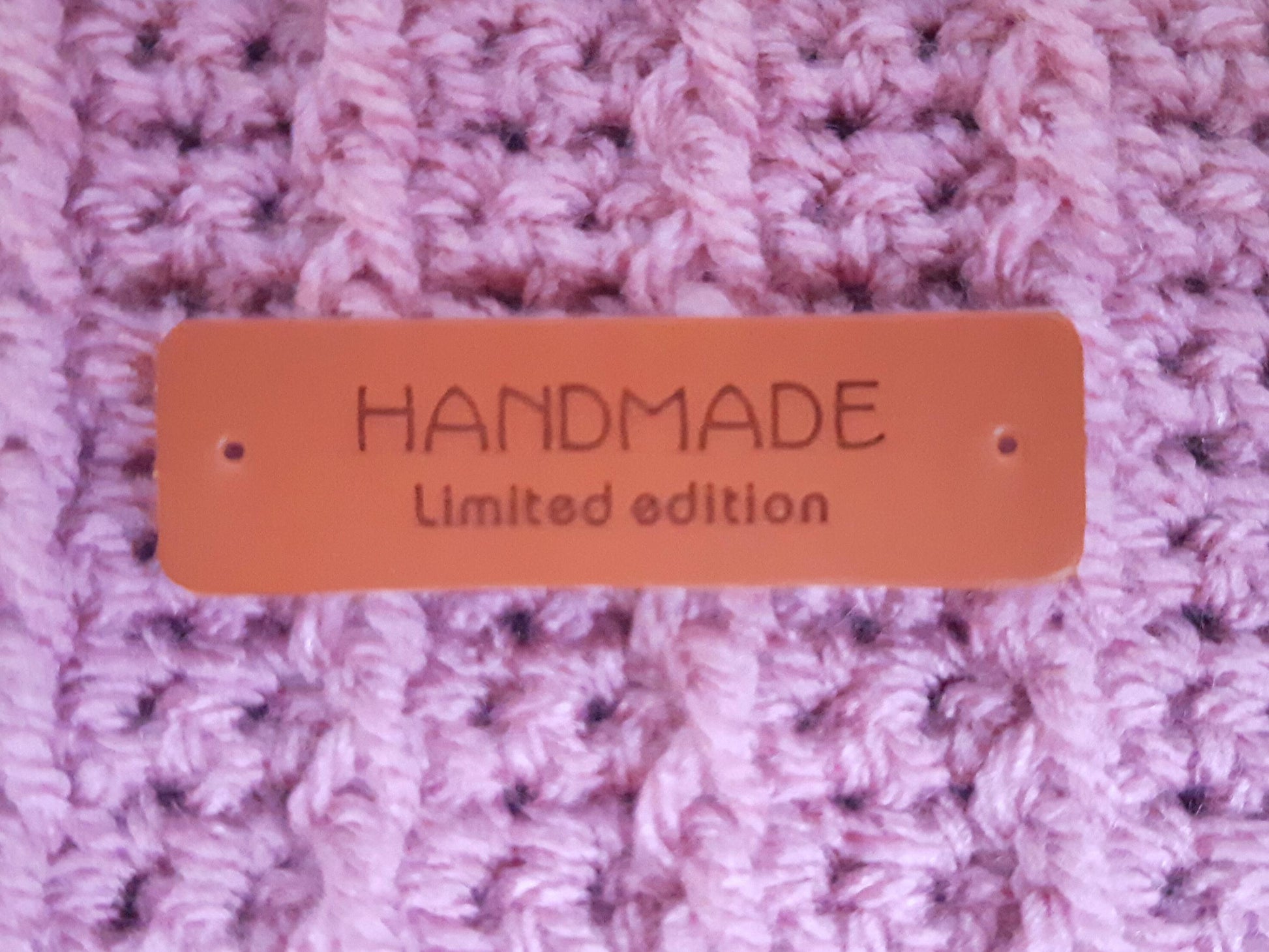 Faux Leather Sew on Labels