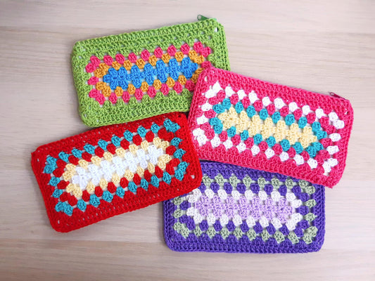 Retro Crocheted Purse