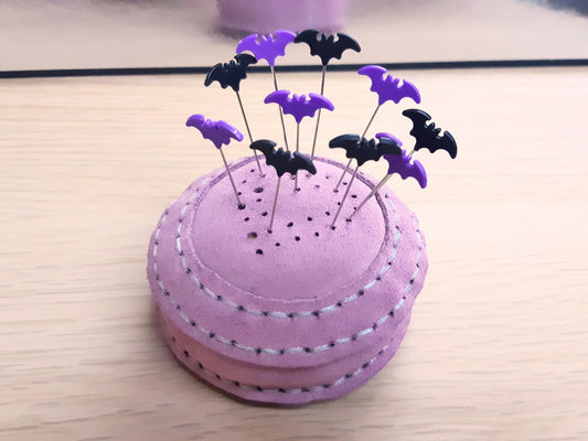 Gothic Bat Sewing Pins