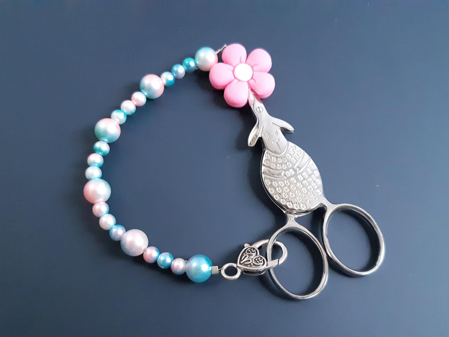 Flower Scissor Fob with Scissor Protection