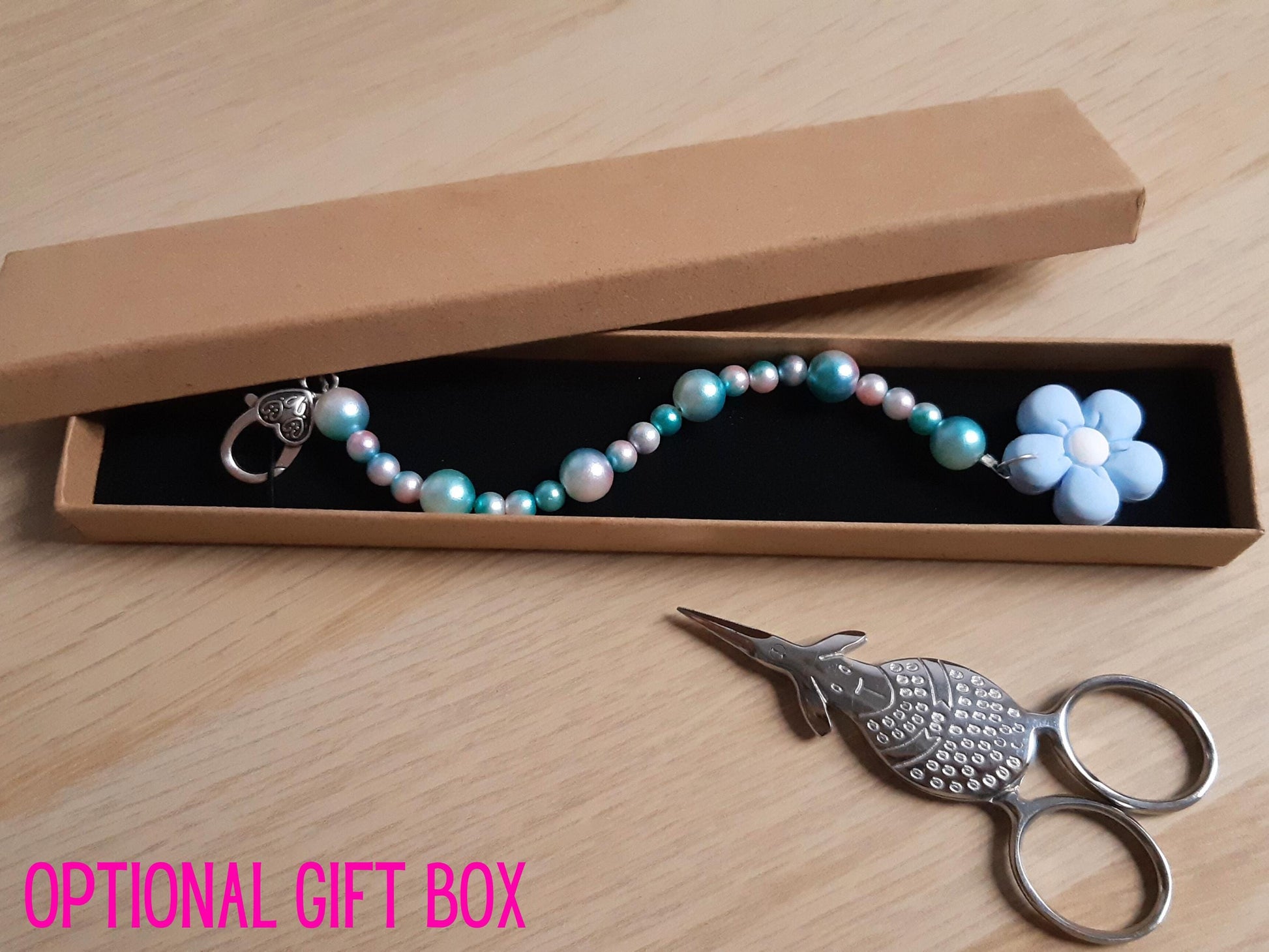 Flower Scissor Fob with Scissor Protection